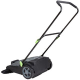 VEVOR Walk-behind Hand Push Floor Sweeper 25.6" Width 5 Gallon Waste Container
