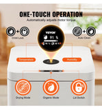 VEVOR Electric Kitchen Composter 5 L Smart Countertop Composter Food Recycler