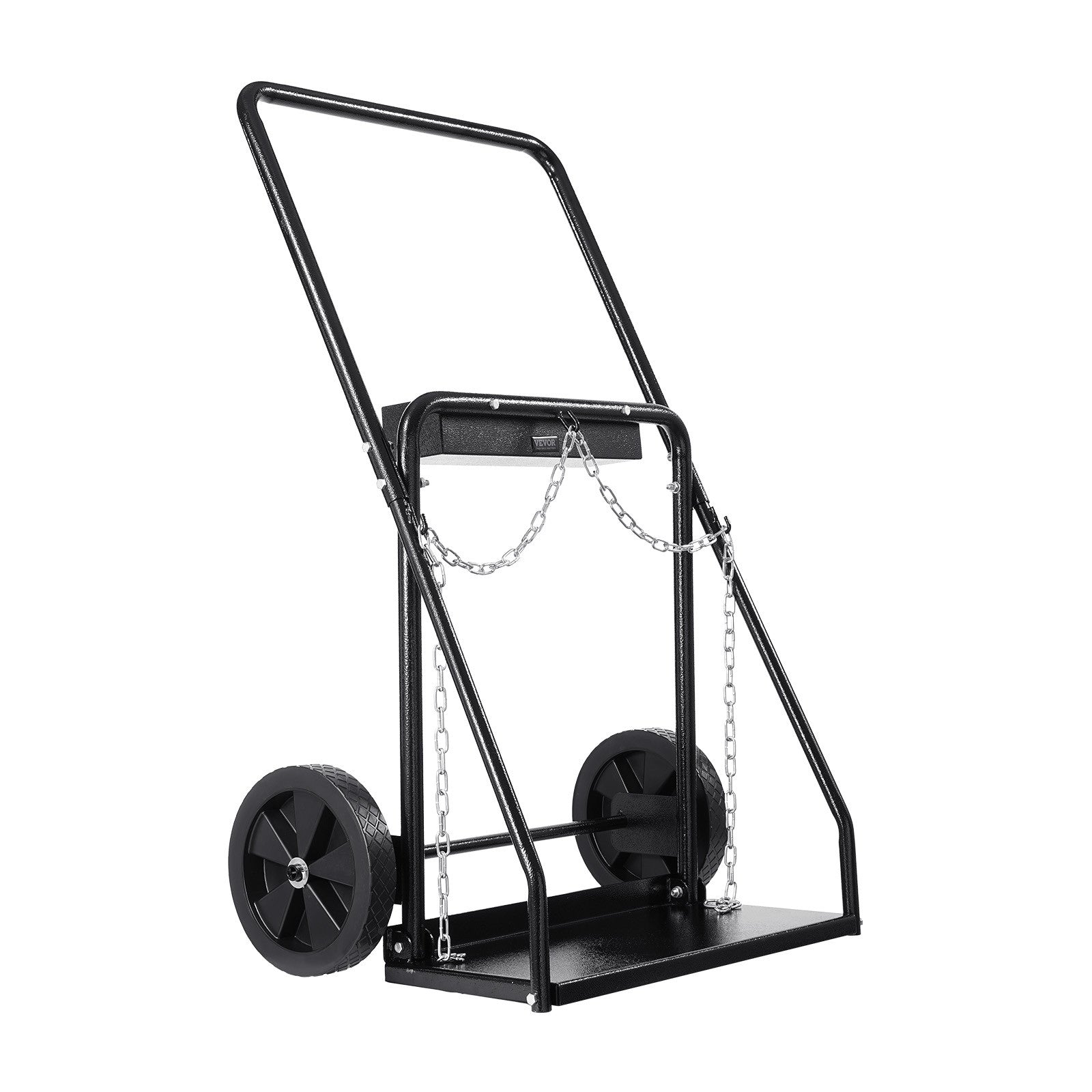 VEVOR Welding Cylinder Cart Oxygen Acetylene Tank Cart with 10" Solid Wheels
