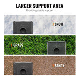 Trailer Jack Block, 6000 lbs Capacity per RV Leveling Block, 4-Pack