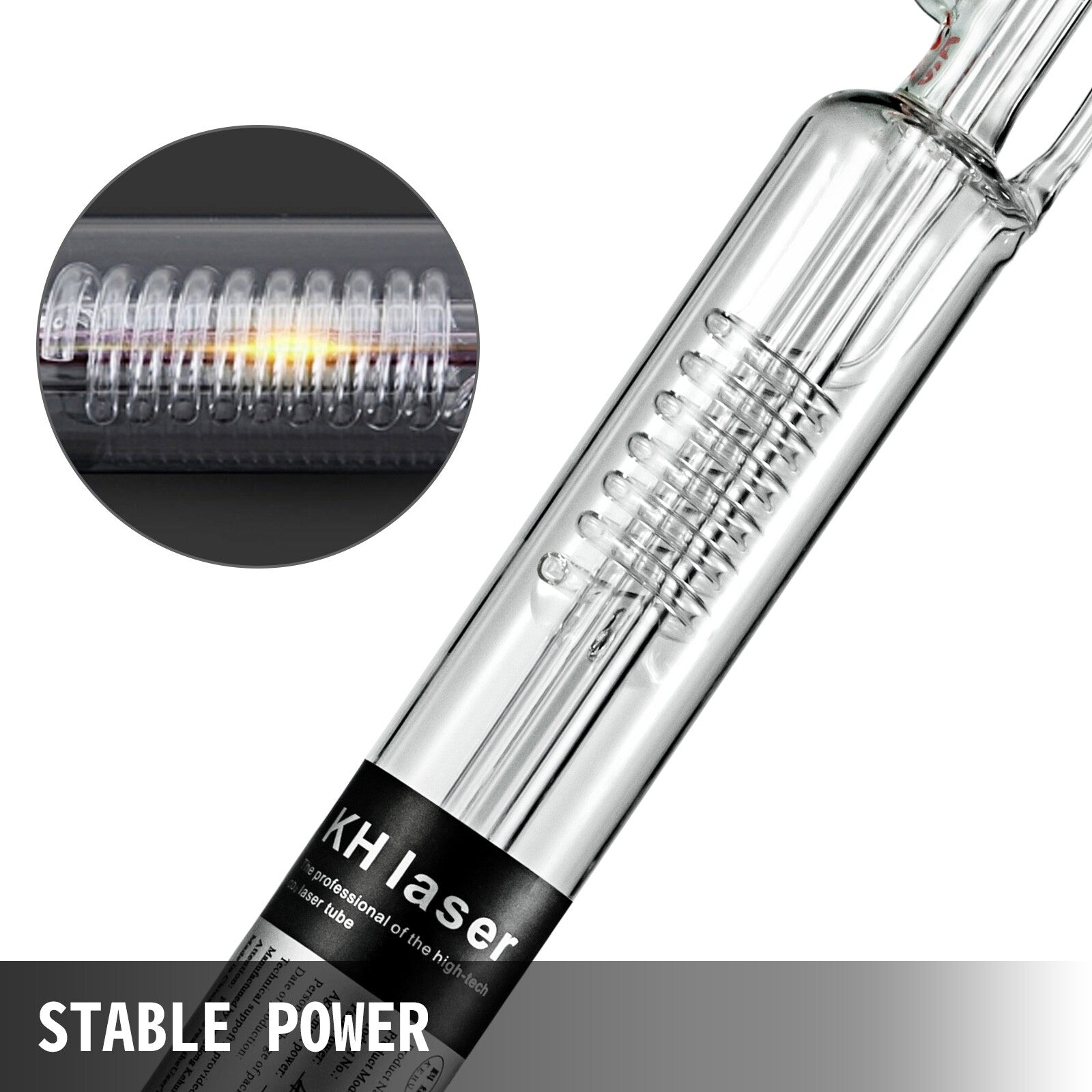 VEVOR CO2 laser tube 40W/50W/60W/80W/100W/130W suitable for CO2 laser engraving