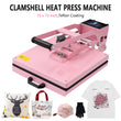 15"x15" Digital Clamshell Heat Press Machine T-shirt Transfer Sublimation Print