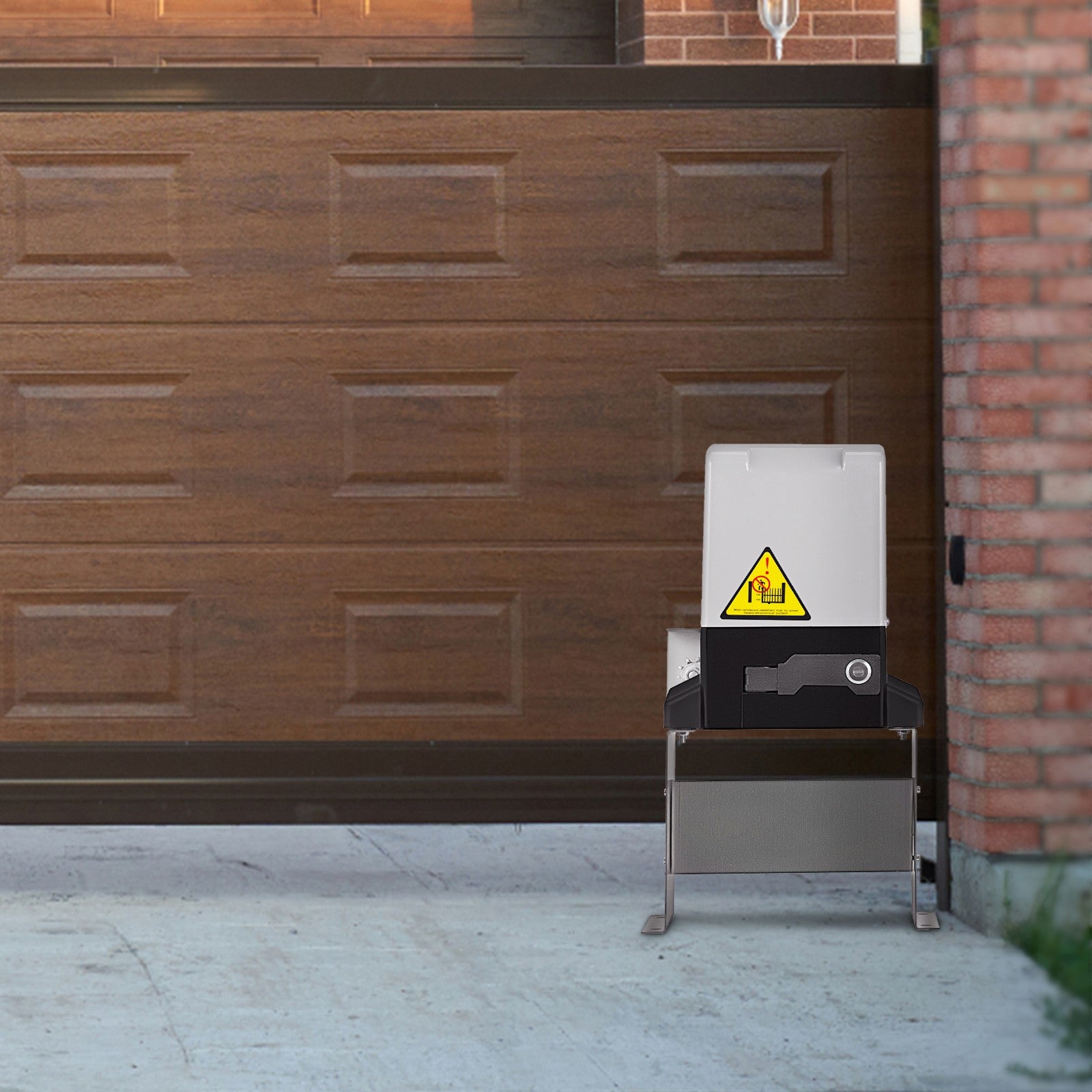 1400Lbs Automatic Sliding Gate Opener Electric Door Operator w/ 2 Remotes