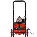 Drain Cleaner Machine Electric Drain Auger 100 FT x 1/2 In Auto Feed