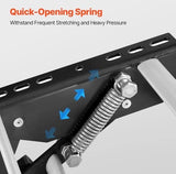 VEVOR Foldning RV Steps 440LB 2-Step Manual Retractable RV Stairs Trailer Camper
