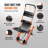 VEVOR Manual Stair Chair, 350 lbs Load Capacity, Foldable Emergency Stair