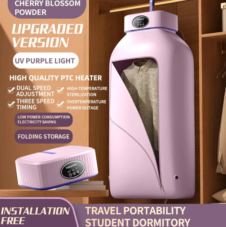 Portable Compact Pro Travel Dryer Lightweight & User Friendly