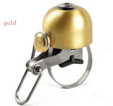 Vintage Sound Stylish Safety Gear Durable Lightweight Clear Sound Versatile Bicycle Bell