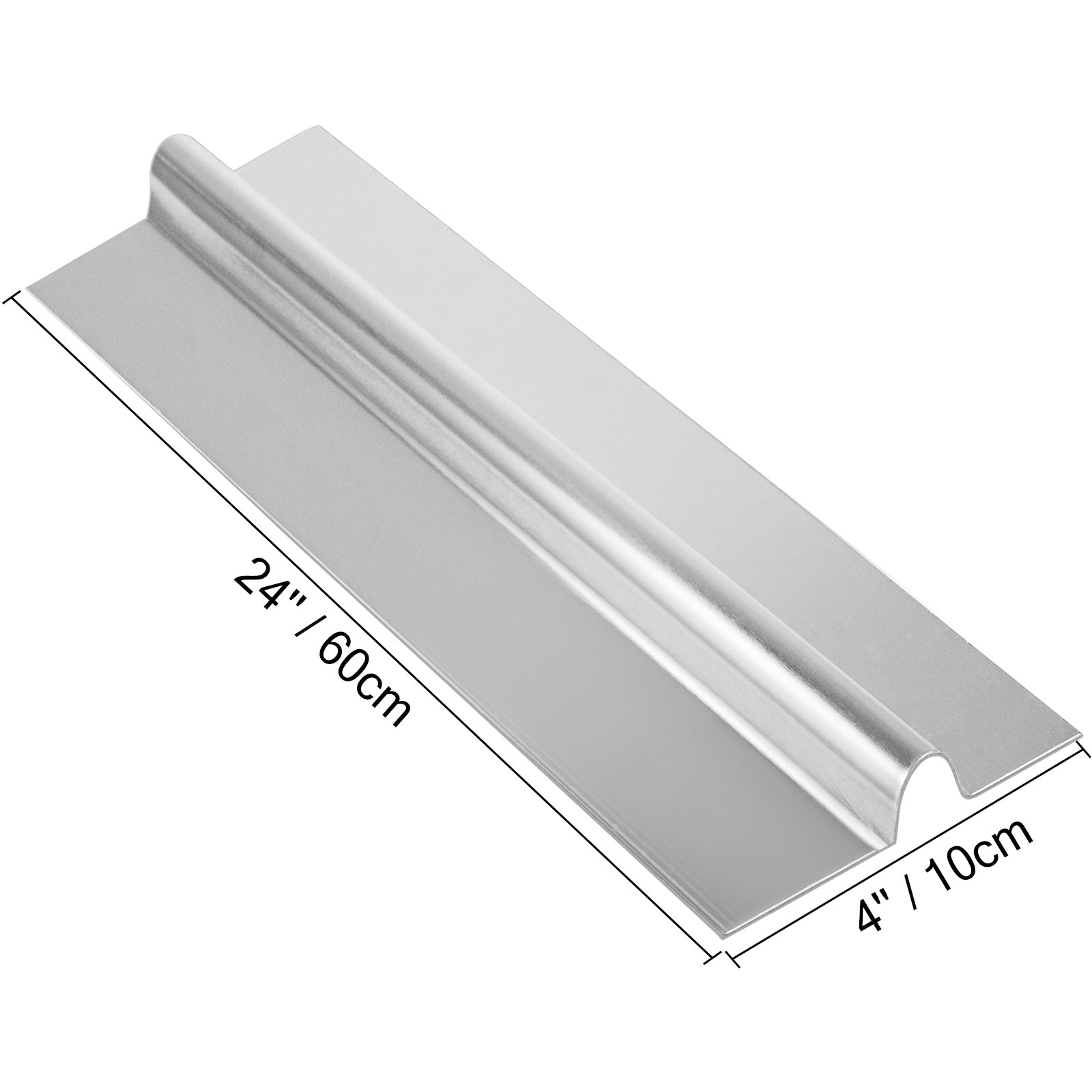 50pcs - 300pcs Aluminum Radiant Floor Heat Transfer Plates 4ft/2ft For 1/2" PEX