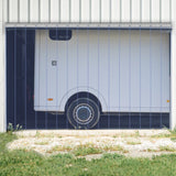 VEVOR Strip Curtain PVC Door Curtain 38" x 84"-96" x 96" Cooler Freezer Plastic