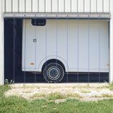 VEVOR Strip Curtain PVC Door Curtain 38" x 84"-96" x 96" Cooler Freezer Plastic