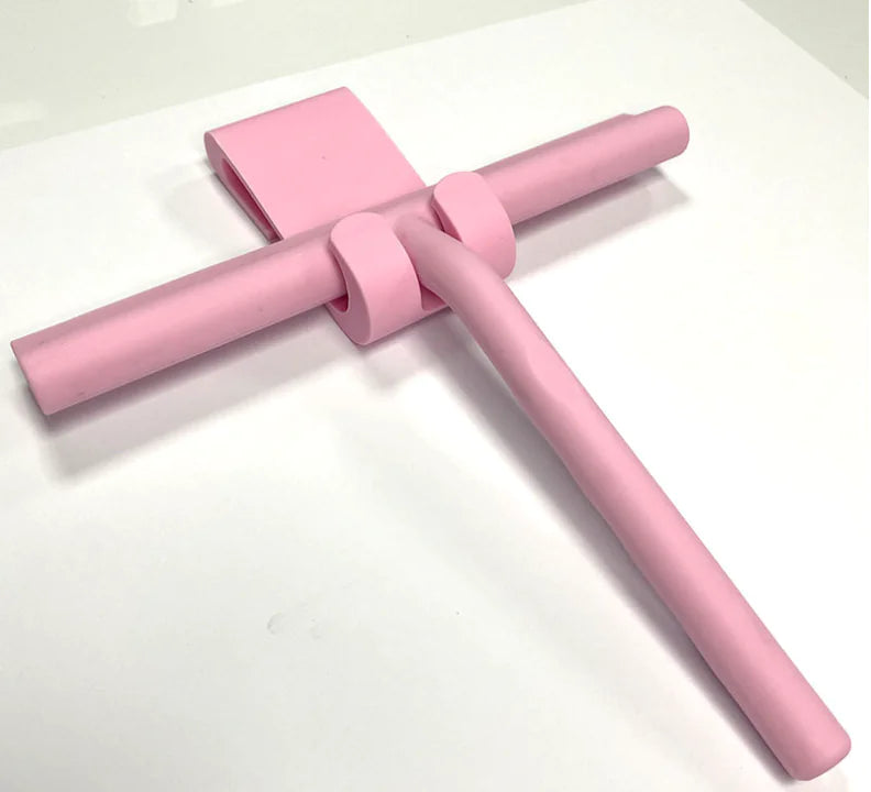 Streak-Free Silicone Lightweight Glass Squeegee Easy-Clean