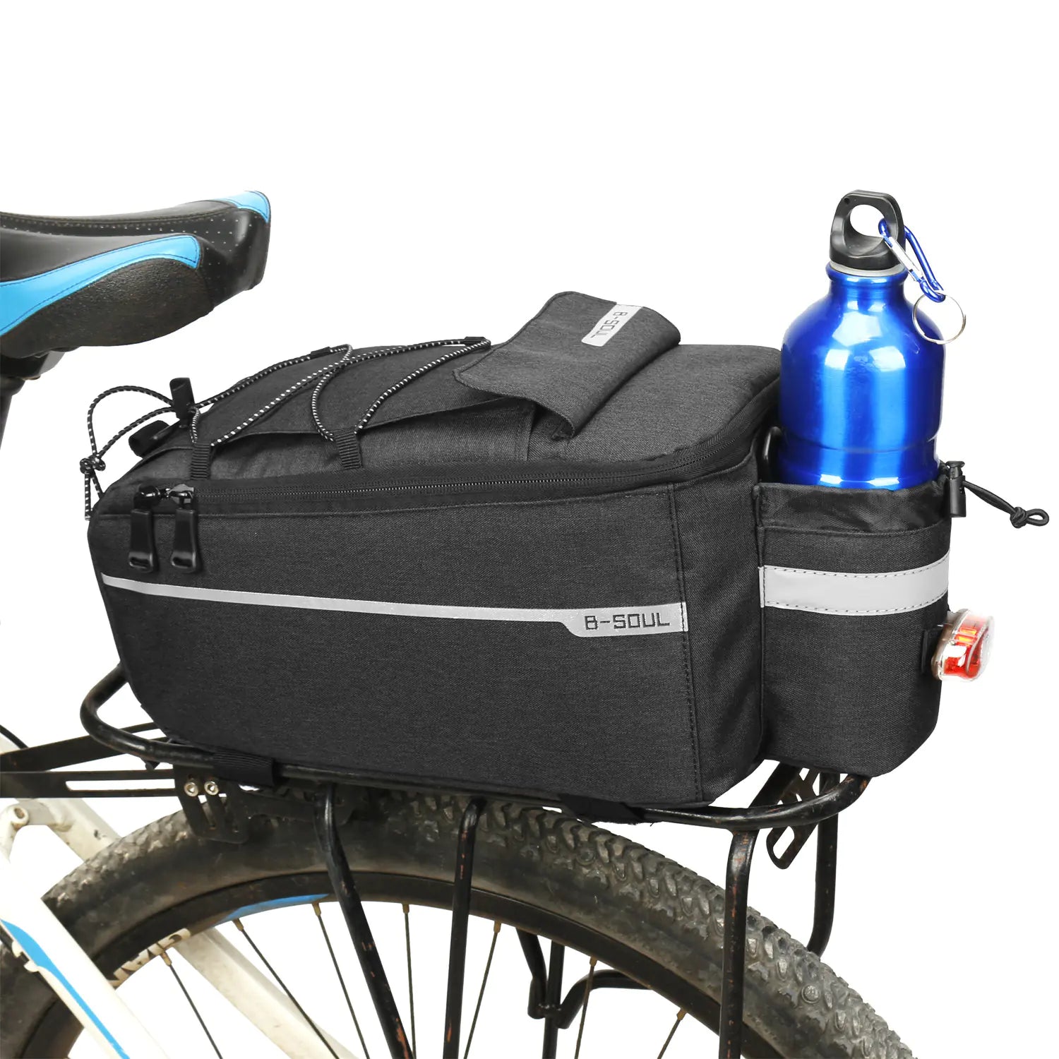 Cyclist's Rear Gear Bag Lightweight & Secure Storage