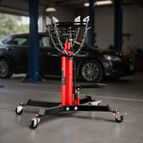 VEVOR 2-Stage Hydraulic Transmission Jack 1100/1322 lbs w/360°Swivel Wheel Lift