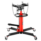 VEVOR 2-Stage Hydraulic Transmission Jack 1100/1322 lbs w/360°Swivel Wheel Lift
