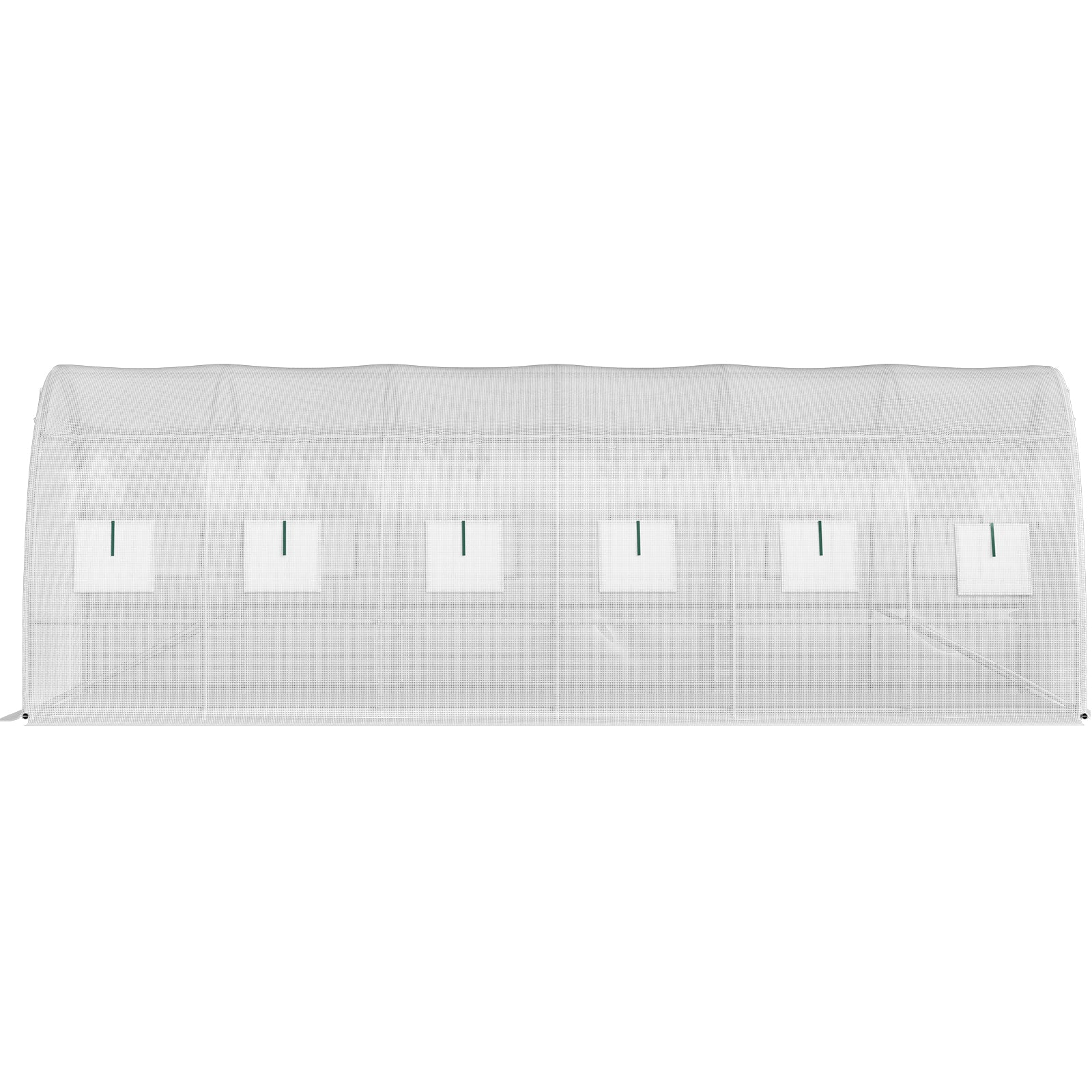 VEVOR Walk-in Greenhouse Galvanized Frame &amp; Waterproof Cover Green/White
