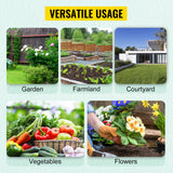 VEVOR Walk-in Greenhouse Galvanized Frame &amp; Waterproof Cover Green/White