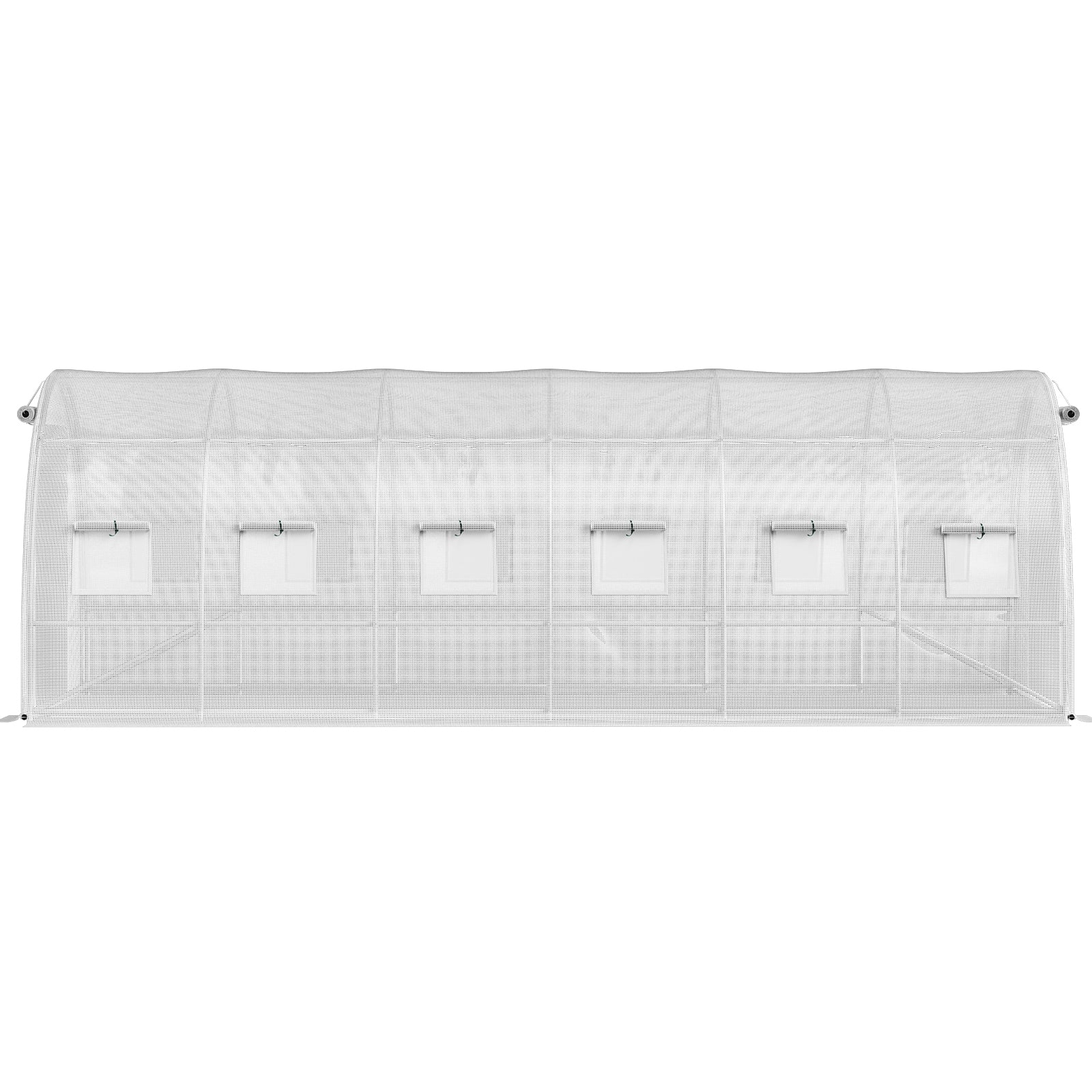 VEVOR Walk-in Greenhouse Galvanized Frame &amp; Waterproof Cover Green/White