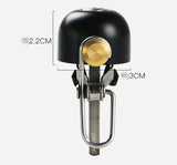 Vintage Sound Stylish Safety Gear Durable Lightweight Clear Sound Versatile Bicycle Bell