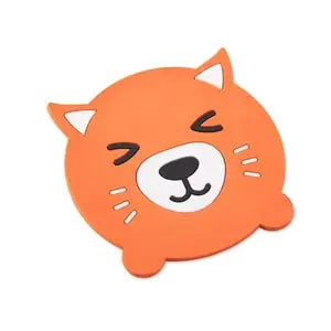 Adorable Cartoon Heatproof Coaster Collection Non-Slip  Tableware