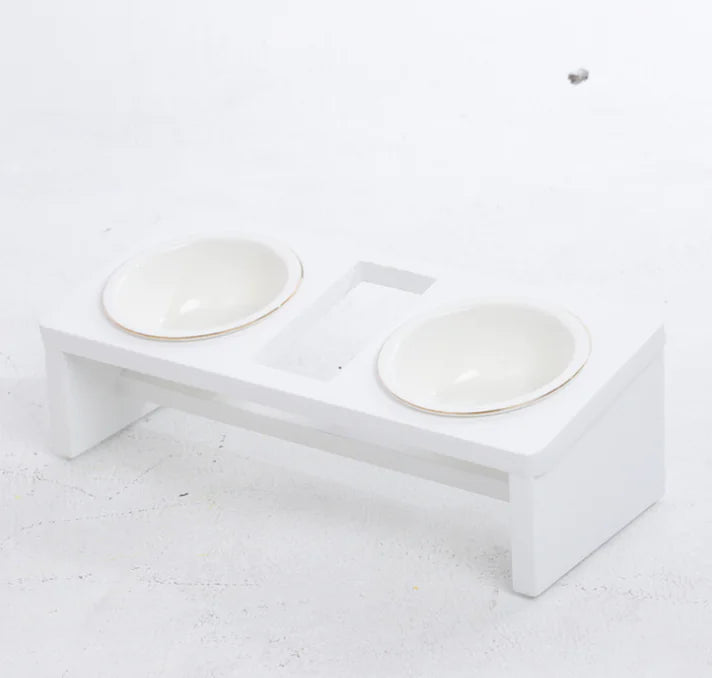 Tri-Tone Elevated Cat Feeder functional petcare
