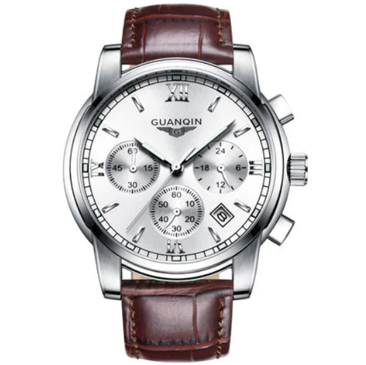 Durable Gleaming Sports Steel Watch Waterproof & stainless