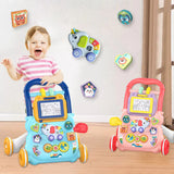 TrioPlay Cognitive Infant Interactive Musical Playful Toddler Baby Walker