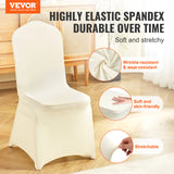 30/50/200PCS Stretch Spandex Folding Chair Covers for Wedding Party Dining