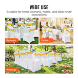 30/50/200PCS Stretch Spandex Folding Chair Covers for Wedding Party Dining