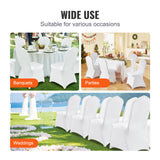 30/50/200PCS Stretch Spandex Folding Chair Covers for Wedding Party Dining