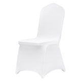 30/50/200PCS Stretch Spandex Folding Chair Covers for Wedding Party Dining