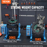 VEVOR 50/1000/30/10KG Rotary Welding Positioner Positioning Turntable Table