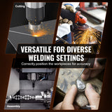 VEVOR 50/1000/30/10KG Rotary Welding Positioner Positioning Turntable Table