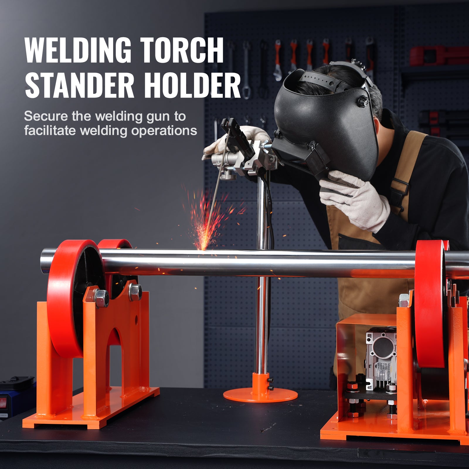 VEVOR 50/1000/30/10KG Rotary Welding Positioner Positioning Turntable Table