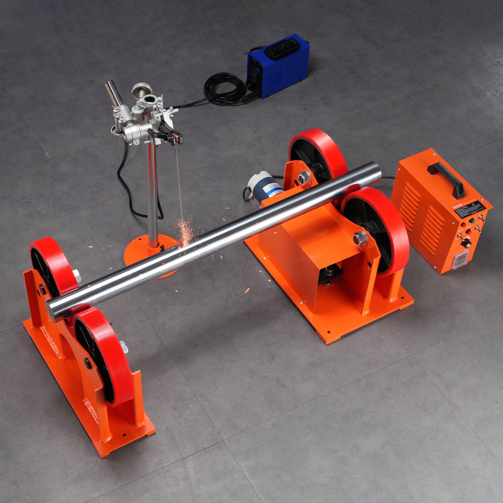 VEVOR 50/1000/30/10KG Rotary Welding Positioner Positioning Turntable Table
