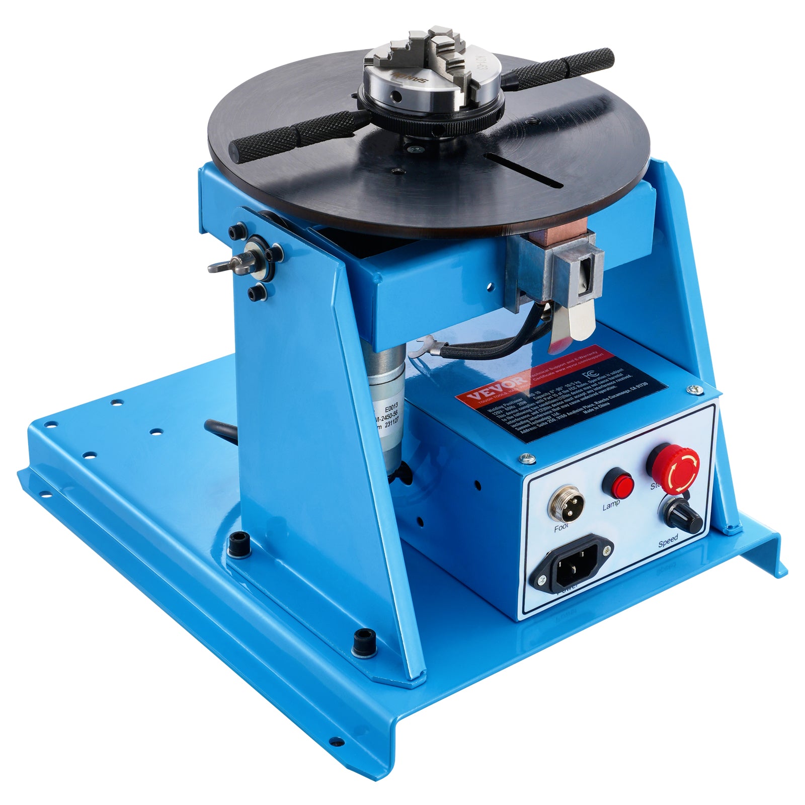 VEVOR 50/1000/30/10KG Rotary Welding Positioner Positioning Turntable Table