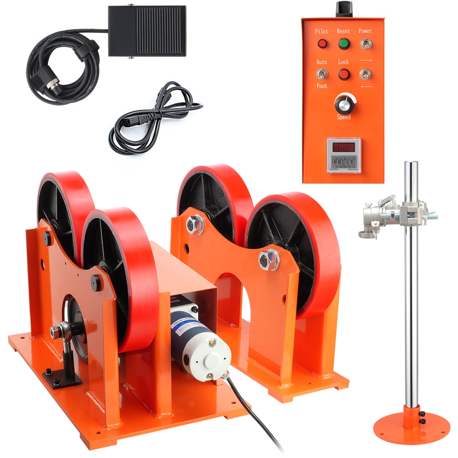 VEVOR 50/1000/30/10KG Rotary Welding Positioner Positioning Turntable Table