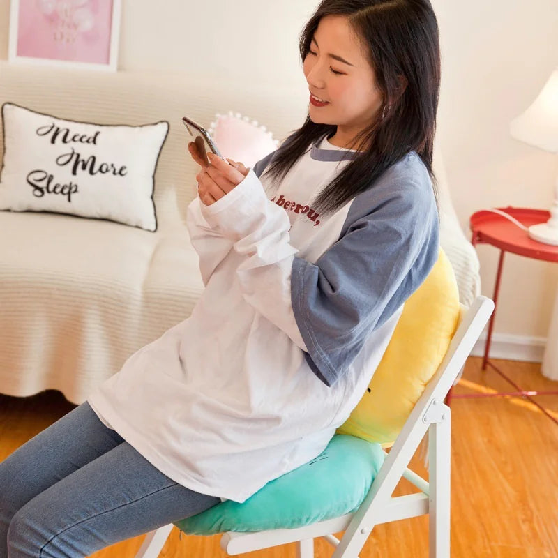 Versatile Comfort Fruit Cushion Colorful Plush Pillow
