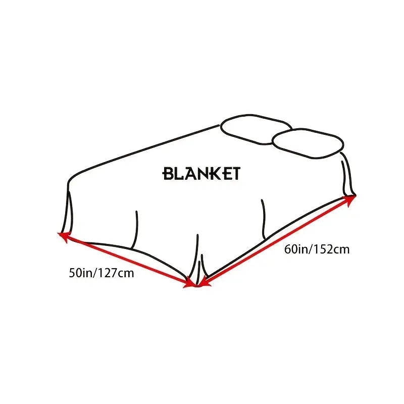 Reversible Winter Fleece Stylish Blanket for All Seasons