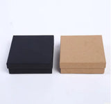 Vintage Leather Paper Earring Ring Box Jewelry Packaging