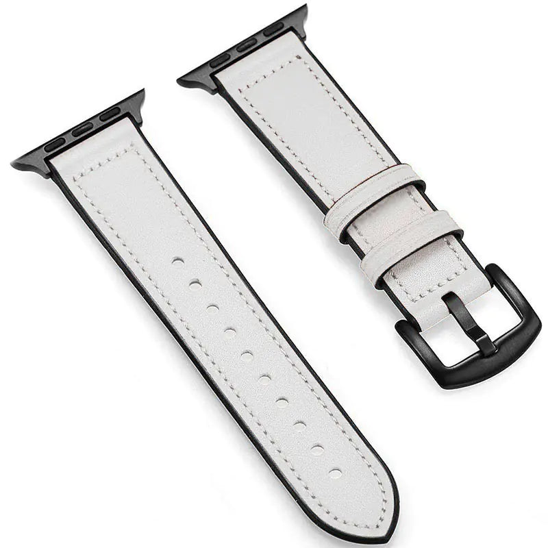 Durable Unisex Leather Strap with Connector for Fashion Use