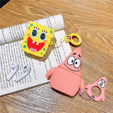 SpongeBob Starfish AirPods Protector Patrick Star Silicone Case