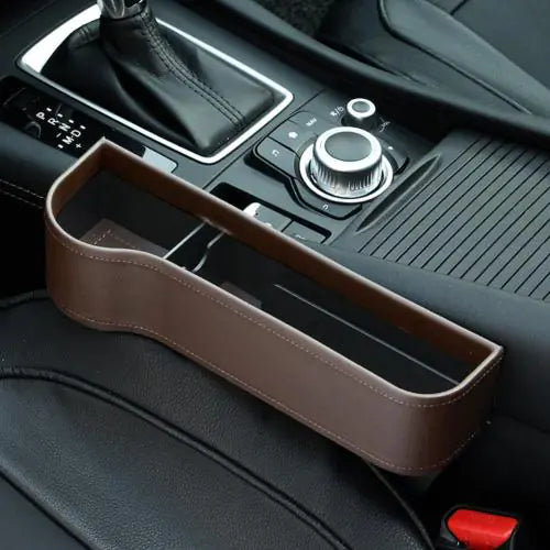 Auto Elegance Seat Gap Organizer Space Saver Adjustable Size