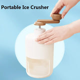 Compact Ice Shaver Crusher Machine Lightweight BPA-Free with Ice Cube Trays