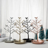 Elegant Lovebird Jewelry Organizer Stand Decorative Money Tree