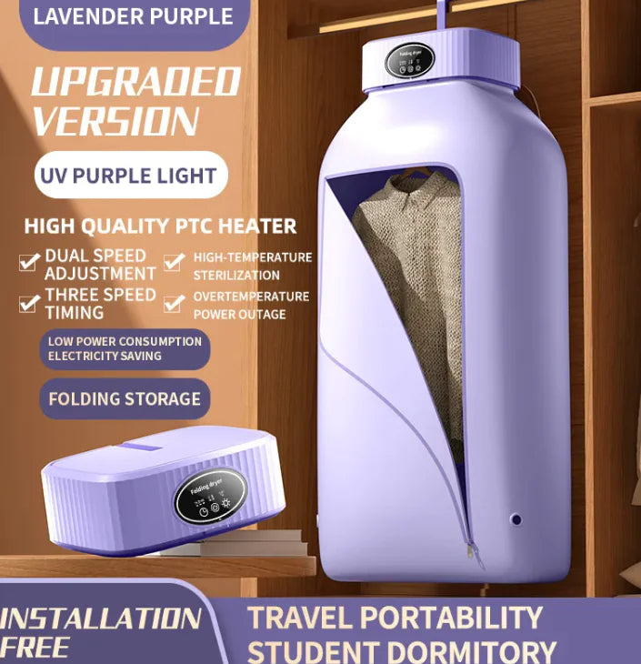 Portable Compact Pro Travel Dryer Lightweight & User Friendly