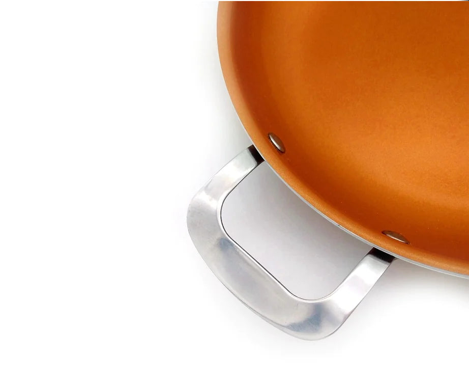 Premium Ceramic Copper Non-Stick Frying Pan Lightweight
