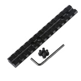 Quad-Hole Precision Scope Mount Aluminum Lightweight Shooting Gear